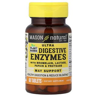 Mason Natural, 植物基超消化酶,60 片