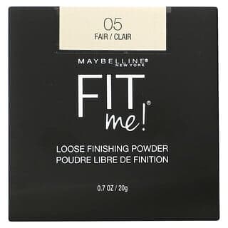 Maybelline, Fit Me 定妝散粉,05 白皙,0.7 盎司(20 克)