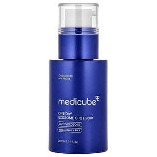 Medicube, One Day Exosome Shot 2000,1.01 液量盎司(30 毫升)