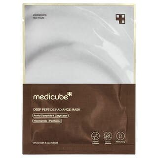 Medicube, 深層多肽亮澤美容面膜,1 片,0.91 液量盎司(27 毫升)
