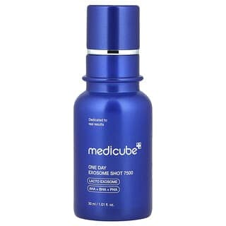 Medicube, One Day Exosome Shot 7500,1.01 液量盎司(30 毫升)