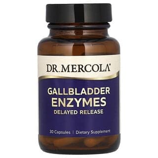 Dr. Mercola, 膽囊酶,30 粒膠囊