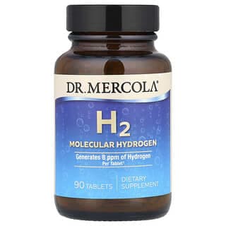 Dr. Mercola, H2 分子氫,90 片(每片 80 毫克)