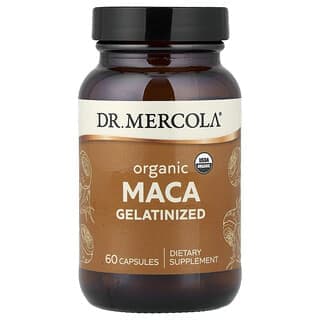 Dr. Mercola, 有機糊化瑪卡膠囊,60 粒膠囊(每粒膠囊 500 毫克)