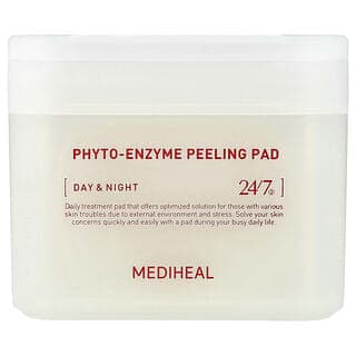 MEDIHEAL, 植物酶去角質棉片,日夜兩用,90 片,6.76 液量盎司(200 毫升)