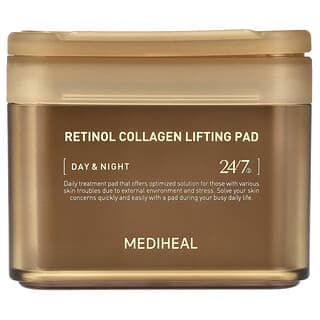 MEDIHEAL, 視黃醇膠原蛋白提拉貼,日夜兩用,100 片