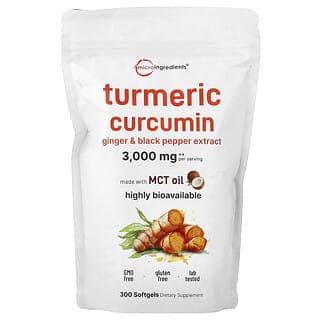 Micro Ingredients, 姜黃素,300 粒軟膠囊