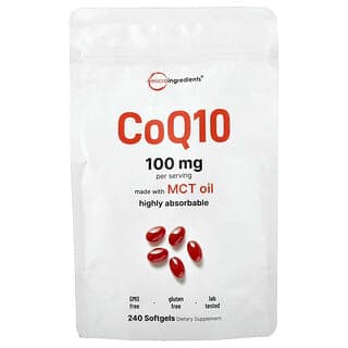 Micro Ingredients, 輔酶 Q10 軟膠囊,240 粒(每粒 50 毫克)