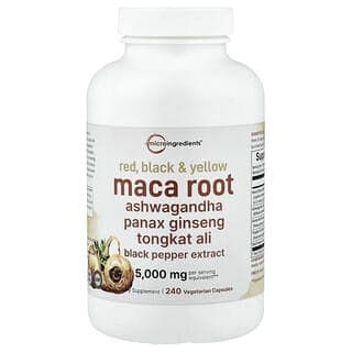 Micro Ingredients, 瑪卡根,240 粒素食膠囊