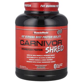 MuscleMeds, Carnivor Shred™,水解蛋白質,巧克力味,4.35 磅(1,977 克)