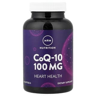 MRM Nutrition, 營養,輔酶 Q-10,100 毫克,120 粒軟膠囊