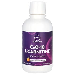 MRM Nutrition, 液體輔酶 Q10 L-肉堿,柳丁香草味,16 液量盎司(480 毫升)