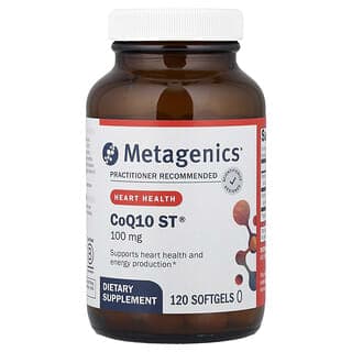 Metagenics, CoQ10 ST®,100 毫克,120 粒軟膠囊