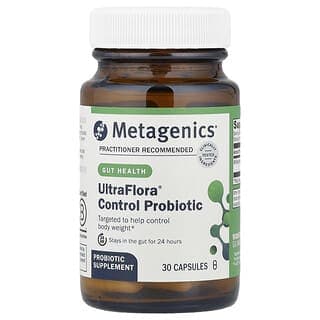 Metagenics, UltraFlora® 控制益生菌,100 億 CFU,30 粒膠囊