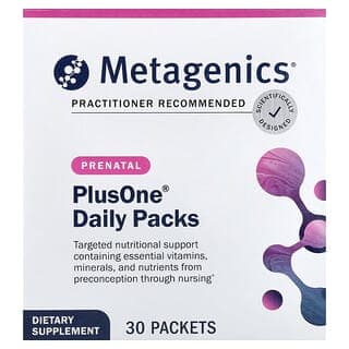 Metagenics, PlusOne®,日常產前營養包,30 包