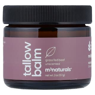 M3 Naturals, 牛脂膏,無香型,2 盎司(57 克)