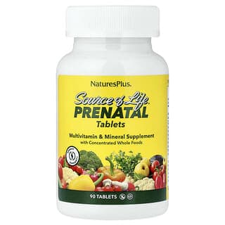 NaturesPlus, Source of Life®,產前配方,90 片