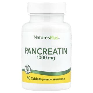 NaturesPlus, 胰酶,1,000 毫克,60 片