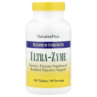 NaturesPlus, Ultra-Zyme®,優化配方,180 片
