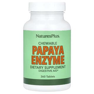 NaturesPlus, 補充木瓜酵素咀嚼片,360片