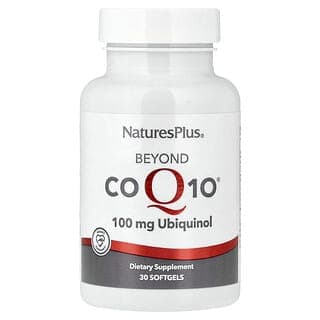 NaturesPlus, 超越輔酶 Q10,100 毫克,30 粒軟膠囊