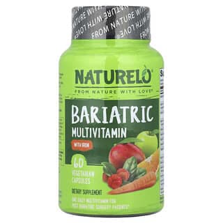 NATURELO, 肥胖調節含鐵複合維生素素食膠囊,60 粒裝