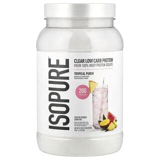 Isopure, 蛋白質粉,熱帶賓治,1.98 磅(900 克)