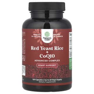 Nature's Craft, 紅麴米 + 辅酶 Q10,120 粒膠囊