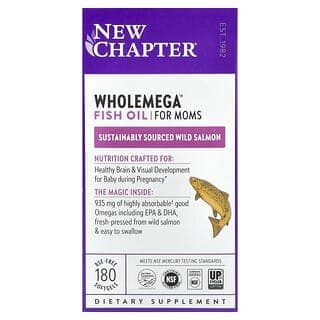 New Chapter, Wholemega™ 媽媽魚油,180 粒軟膠囊