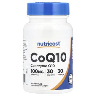 Nutricost, CoQ10,100 毫克,30 粒膠囊
