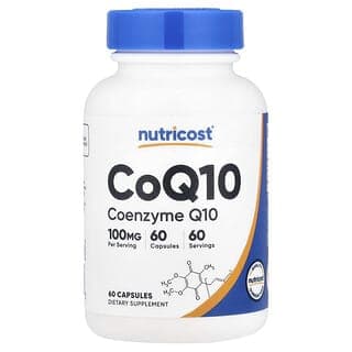 Nutricost, 輔酶 Q10,100 毫克,60 粒膠囊