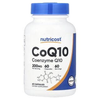 Nutricost, 輔酶 Q10,200 毫克,60 粒膠囊
