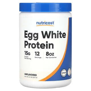 Nutricost, 蛋清蛋白,原味,8.1 盎司(227 克)