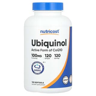 Nutricost, 泛醇,100 毫克,120 粒軟膠囊