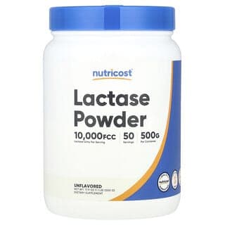 Nutricost, 乳糖酶粉,原味,1.1 lb(500 克)