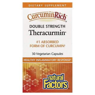 Natural Factors, Theracurmin®,60 毫克,30 粒素食膠囊