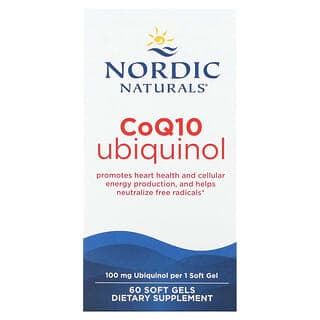 Nordic Naturals, 泛醇,Nordic 輔酶 Q10,100 毫克,60 粒軟膠囊