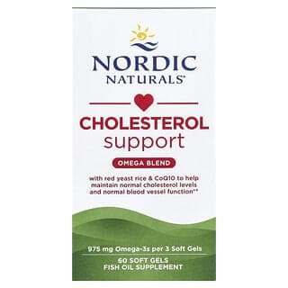 Nordic Naturals, 膽甾醇幫助,Omega 混合物,60 粒軟膠囊