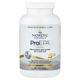 Nordic Naturals, ProEPA™,檸檬味,180 粒軟膠囊