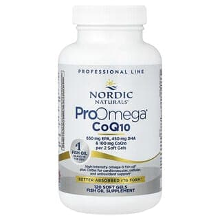 Nordic Naturals, ProOmega 輔酶 Q10,1,000 毫克,120 粒軟凝膠