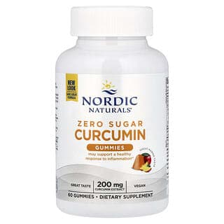 Nordic Naturals, 無糖姜黃素軟糖,芒果味,60 粒軟糖(每粒軟糖 100 毫克)
