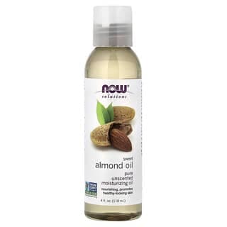 NOW Foods, Solutions,甜扁桃油,無香型,4 液量盎司(118 毫升)