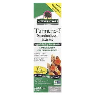 Nature's Answer, Turmeric-3®,無乙醇,200 毫克,1 液量盎司(30 毫升)
