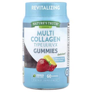 Nature's Truth, 多膠原蛋白軟糖,天然什錦漿果味,60 粒