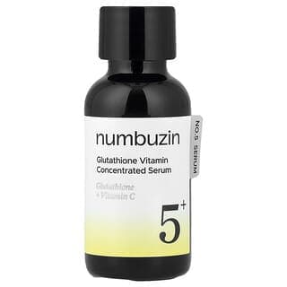 Numbuzin, 5 號谷胱甘肽維生素 C 濃縮精華,1.01 液量盎司(30 毫升)