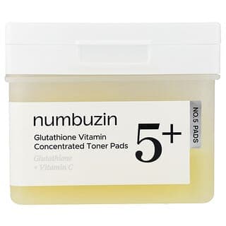 Numbuzin, 5 號濃縮煙酰胺維生素爽膚水棉片,70 片,6.08 液量盎司(180 毫升)