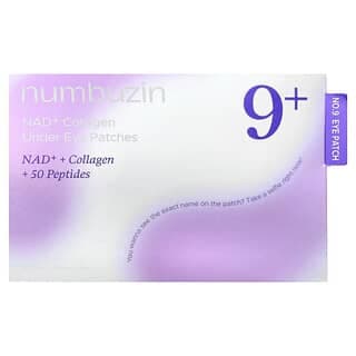 Numbuzin, No.9 NAD+ 膠原蛋白眼膜貼,5 對