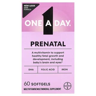 One-A-Day, 產前,60 粒軟膠囊