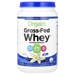 Orgain, 草飼乳清™蛋白質粉,香草豆味,1.82 磅(828 克)