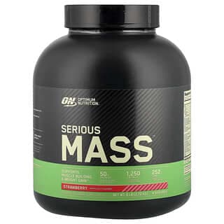 Optimum Nutrition, Serious Mass™,草莓味,6 磅(2.72 千克)